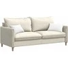 Sofa Pagalvės 2 pcs Balta 50 x 30 cm audinys