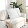 Sofa Pagalvės 2 pcs Balta 50 x 50 cm audinys