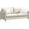 Sofa Pagalvės 2 pcs Balta 60 x 40 cm audinys