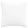 Sofa Pagalvės 2 vnt. audinys Balta 60 x 60 cm