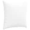 Sofa Pagalvės 2 pcs Balta 80 x 80 cm audinys