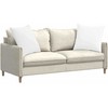 Sofa Pagalvės 2 pcs Balta 80 x 80 cm audinys
