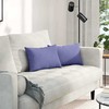 Sofa Pagalvės 2 pcs Džinsinės mėlynos 50 x 30 cm audinys