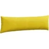 Sofa Pagalvės 2 pcs Geltona 145 x 40 cm Kordūrinis audinys