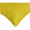 Sofa Pagalvės 2 pcs Geltona 60 x 40 cm Kordūrinis audinys