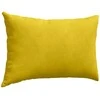 Sofa Pagalvės 2 pcs Geltona 60 x 40 cm Kordūrinis audinys