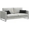 Sofa Pagalvės 2 pcs Juoda 50 x 30 cm audinys