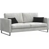 Sofa Pagalvės 2 pcs Juoda 50 x 30 cm Kordūrinis audinys