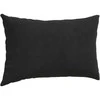 Sofa Pagalvės 2 pcs Juoda 50 x 30 cm Kordūrinis audinys