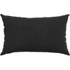 Sofa Pagalvės 2 pcs Juoda 50 x 30 cm Kordūrinis audinys