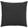 Sofa Pagalvės 2 vnt. audinys Juoda 50 x 50 cm