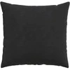 Sofa Pagalvės 2 pcs Juoda 50 x 50 cm Kordūrinis audinys