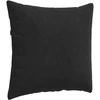 Sofa Pagalvės 2 pcs Juoda 50 x 50 cm Kordūrinis audinys