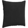 Sofa Pagalvės 2 pcs Juoda 60 x 60 cm Kordūrinis audinys