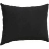 Sofa Pagalvės 2 pcs Juoda 70 x 50 cm Kordūrinis audinys