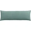 Sofa Pagalvės 2 pcs Jūrinė žalia 120 x 40 cm Kordūrinis audinys