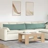 Sofa Pagalvės 2 pcs Jūrinė žalia 145 x 40 cm Kordūrinis audinys
