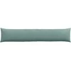 Sofa Pagalvės 2 pcs Jūrinė žalia 200 x 40 cm Kordūrinis audinys
