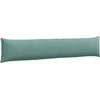 Sofa Pagalvės 2 pcs Jūrinė žalia 200 x 40 cm Kordūrinis audinys