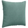 Sofa Pagalvės 2 pcs Jūrinė žalia 45 x 45 cm Kordūrinis audinys