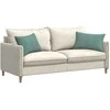 Sofa Pagalvės 2 pcs Jūrinė žalia 60 x 40 cm Kordūrinis audinys