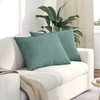 Sofa Pagalvės 2 pcs Jūrinė žalia 70 x 50 cm Kordūrinis audinys
