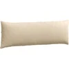Sofa Pagalvės 2 pcs Kreminė 120 x 40 cm audinys