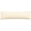 Sofa Pagalvės 2 pcs Kreminė 145 x 40 cm Kordūrinis audinys
