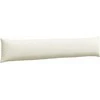 Sofa Pagalvės 2 pcs Kreminė 200 x 40 cm Kordūrinis audinys