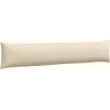 Sofa Pagalvės 2 pcs Kreminė 200 x 40 cm audinys