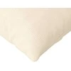 Sofa Pagalvės 2 pcs Kreminė 200 x 40 cm Kordūrinis audinys