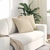 Sofa Pagalvės 2 pcs Kreminė 45 x 45 cm audinys