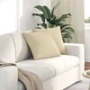 Sofa Pagalvės 2 pcs Kreminė 45 x 45 cm audinys