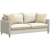 Sofa Pagalvės 2 pcs Kreminė 45 x 45 cm audinys