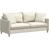 Sofa Pagalvės 2 pcs Kreminė 45 x 45 cm Kordūrinis audinys