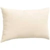 Sofa Pagalvės 2 pcs Kreminė 50 x 30 cm Kordūrinis audinys