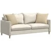 Sofa Pagalvės 2 pcs Kreminė 50 x 50 cm audinys