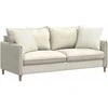 Sofa Pagalvės 2 pcs Kreminė 50 x 50 cm Kordūrinis audinys
