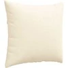 Sofa Pagalvės 2 pcs Kreminė 50 x 50 cm Kordūrinis audinys