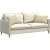 Sofa Pagalvės 2 pcs Kreminė 60 x 40 cm audinys