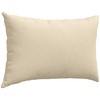 Sofa Pagalvės 2 pcs Kreminė 60 x 40 cm audinys