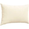 Sofa Pagalvės 2 pcs Kreminė 60 x 40 cm Kordūrinis audinys