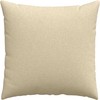 Sofa Pagalvės 2 pcs Kreminė 60 x 60 cm audinys