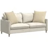 Sofa Pagalvės 2 pcs Kreminė 60 x 60 cm audinys