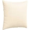 Sofa Pagalvės 2 pcs Kreminė 60 x 60 cm Kordūrinis audinys