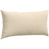 Sofa Pagalvės 2 pcs Kreminė 80 x 40 cm audinys