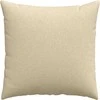 Sofa Pagalvės 2 pcs Kreminė 80 x 80 cm audinys