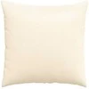 Sofa Pagalvės 2 pcs Kreminė 80 x 80 cm Kordūrinis audinys