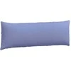 Sofa Pagalvės 2 pcs Džinsinės mėlynos 120 x 40 cm audinys