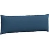 Sofa Pagalvės 2 pcs Mėlyna 120 x 40 cm audinys